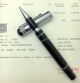 Copy Mont Blanc Writers Edition Black Resin Silver Cap Rollerball Pen New (2)_th.jpg